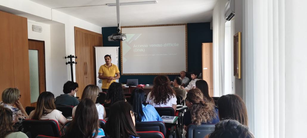 Accessi vascolari pediatrici: medici e infermieri a lezione di eccellenza con l’OPI Siracusa